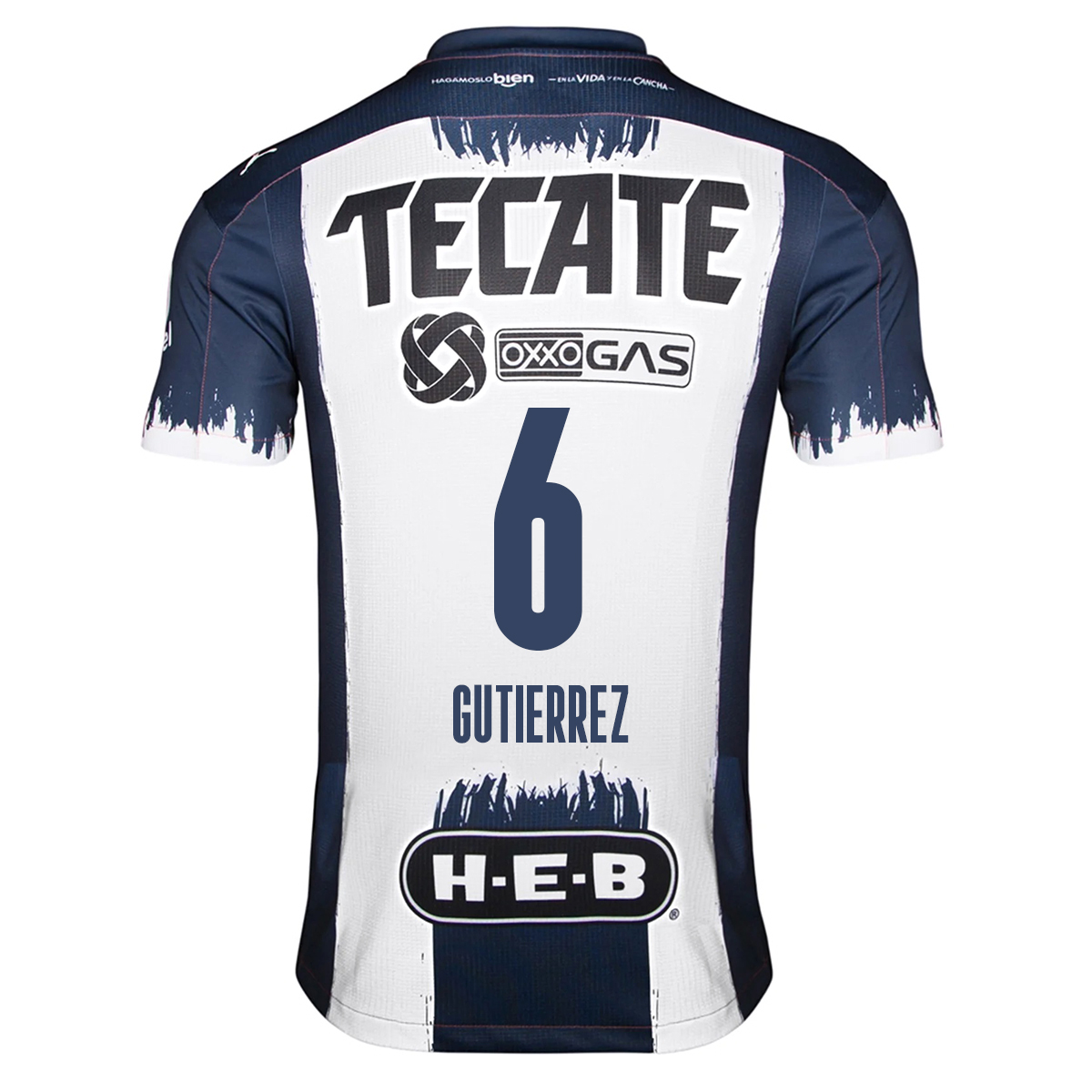 Hombre Fútbol Camiseta edson Gutierrez #6 1ª Equipación Azul Real 2020/21 La Camisa Chile