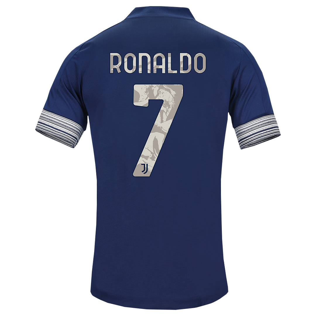Hombre Fútbol Camiseta Cristiano Ronaldo #7 2ª Equipación Oscuridad 2020/21 La Camisa Chile