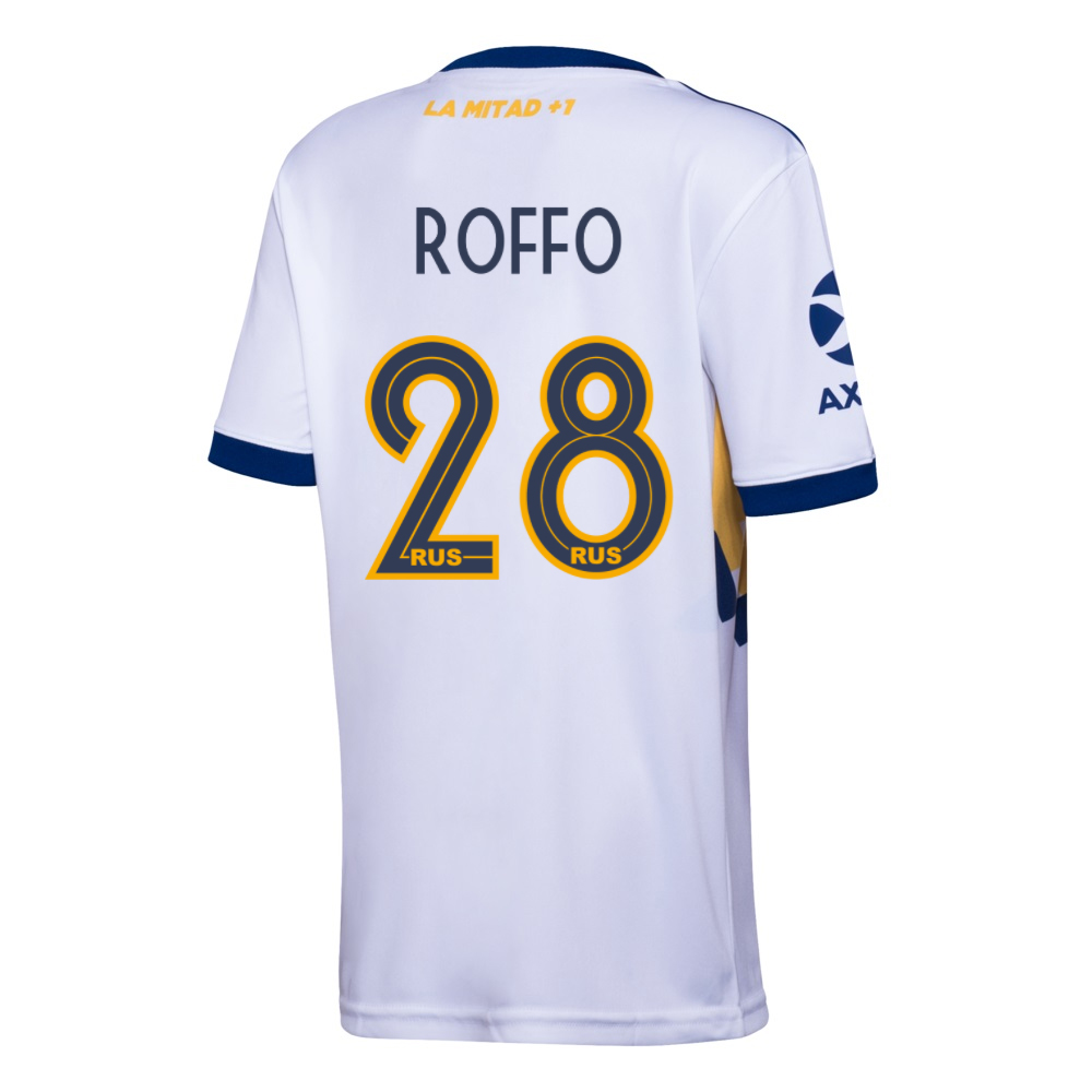 Hombre Fútbol Camiseta Manuel Roffo #28 2ª Equipación Blanco 2020/21 La Camisa Chile