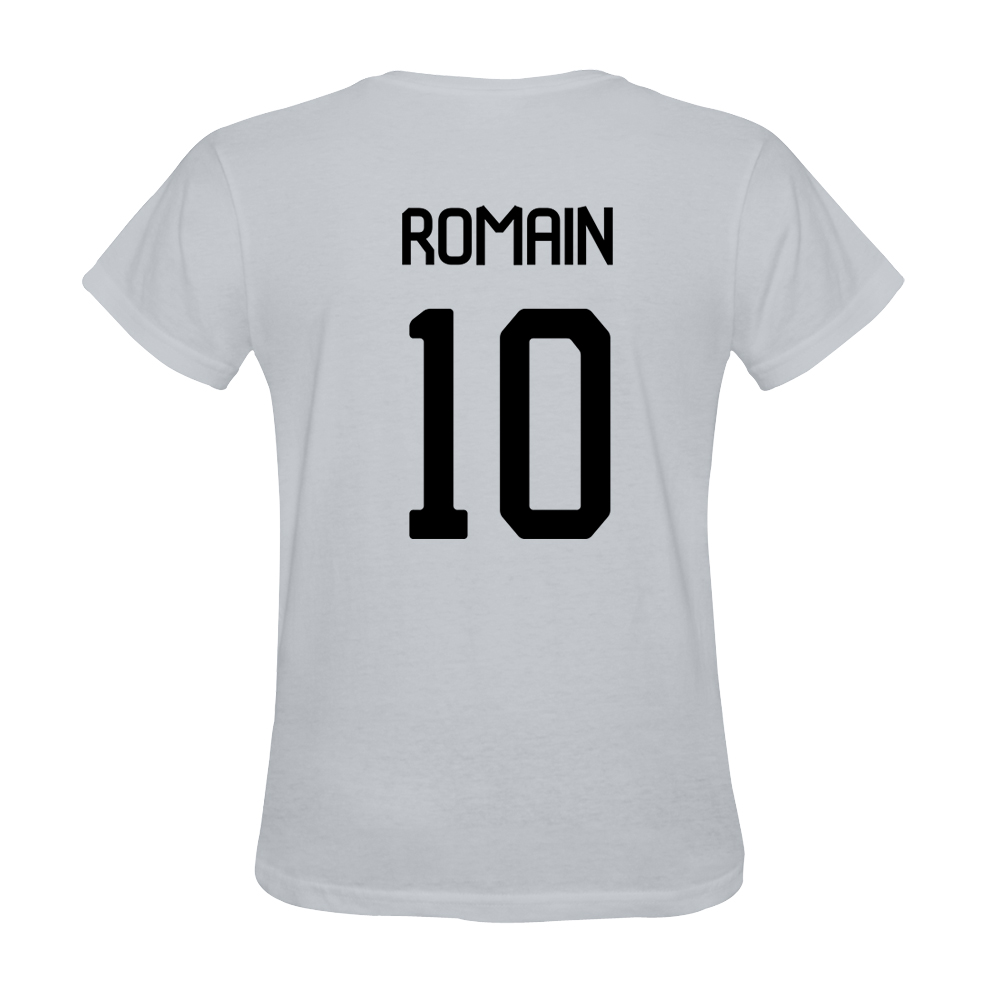 Hombre Romain Philippoteaux #10 Blanca Camiseta La Camisa Chile