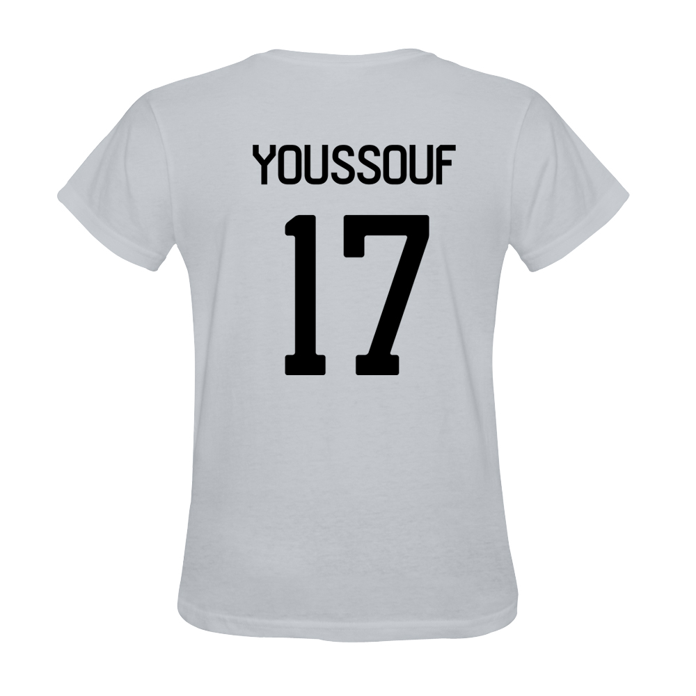 Hombre Benjaloud Youssouf #17 Blanca Camiseta La Camisa Chile