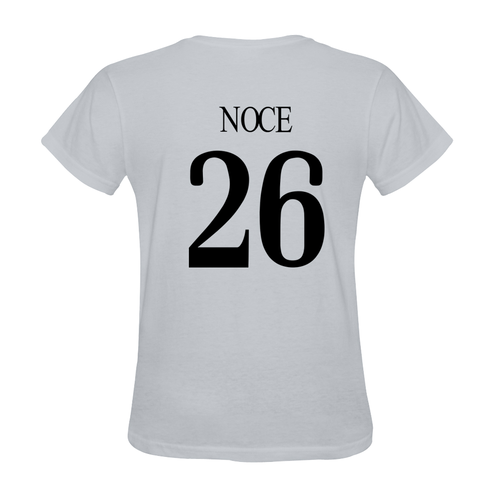 Hombre Mario Noce #26 Blanca Camiseta La Camisa Chile