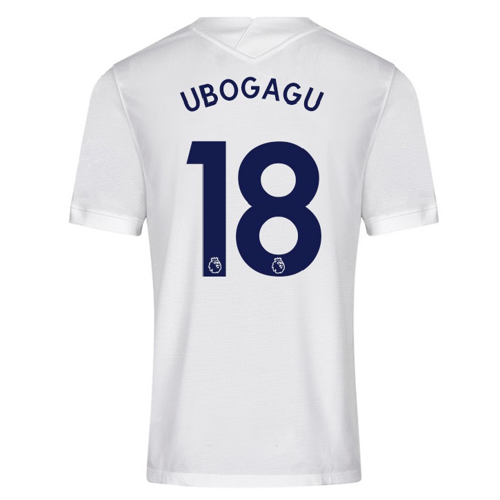 Mujer Fútbol Camiseta Chioma Ubogagu #18 Blanco 1ª Equipación 2021/22 La Camisa Chile