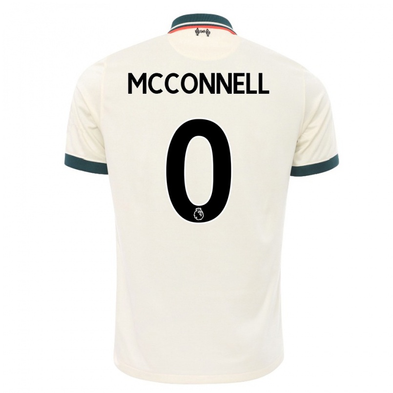 Mujer Fútbol Camiseta James Mcconnell #0 Beige 2ª Equipación 2021/22 La Camisa Chile