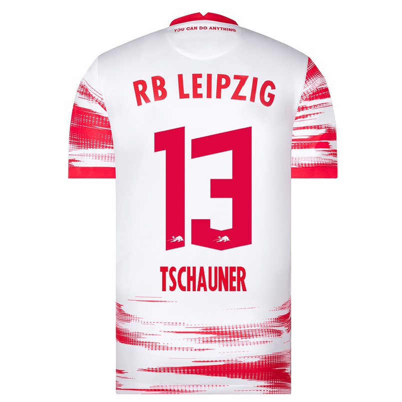 Mujer Fútbol Camiseta Philipp Tschauner #13 Rojo Blanco 1ª Equipación 2021/22 La Camisa Chile
