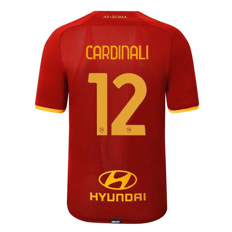 Mujer Fútbol Camiseta Matteo Cardinali #12 Rojo 1ª Equipación 2021/22 La Camisa Chile