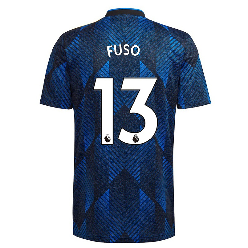 Mujer Fútbol Camiseta Ivana Fuso #13 Azul Oscuro 3ª Equipación 2021/22 La Camisa Chile