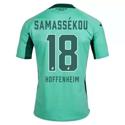 Hombre Diadie Samassekou 18 2ª Equipación Verde Camiseta 2019/20 La Camisa Chile