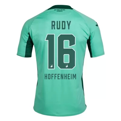 Hombre Sebastian Rudy 16 2ª Equipación Verde Camiseta 2019/20 La Camisa Chile