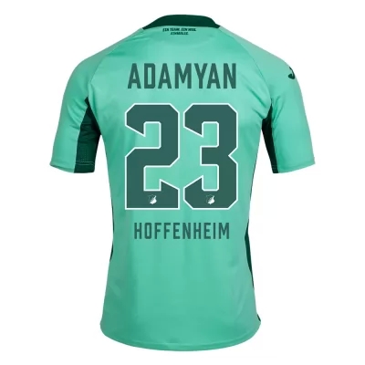 Hombre Kevin Akpoguma 25 2ª Equipación Verde Camiseta 2019/20 La Camisa Chile