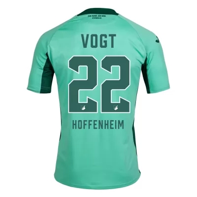 Hombre Kevin Vogt 22 2ª Equipación Verde Camiseta 2019/20 La Camisa Chile