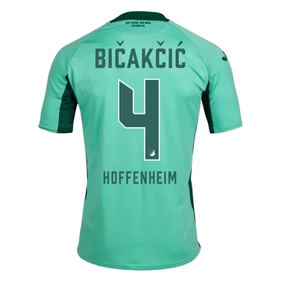 Hombre Ermin Bicakcic 4 2ª Equipación Verde Camiseta 2019/20 La Camisa Chile