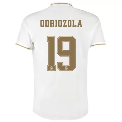 Hombre Alvaro Odriozola 19 1ª Equipación Blanco Camiseta 2019/20 La Camisa Chile