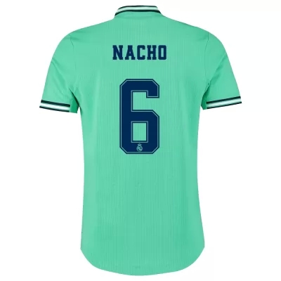 Hombre Nacho 6 3ª Equipación Verde Camiseta 2019/20 La Camisa Chile