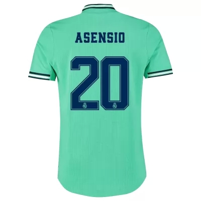 Hombre Marco Asensio 20 3ª Equipación Verde Camiseta 2019/20 La Camisa Chile