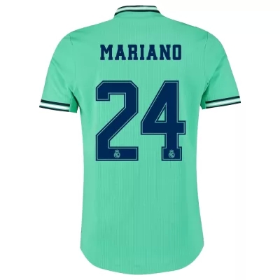 Hombre Mariano Diaz 24 3ª Equipación Verde Camiseta 2019/20 La Camisa Chile