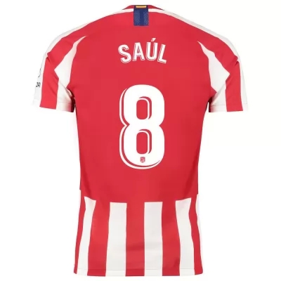 Hombre Saul Niguez 8 1ª Equipación Rojo Camiseta 2019/20 La Camisa Chile