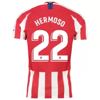 Hombre Mario Hermoso 22 1ª Equipación Rojo Camiseta 2019/20 La Camisa Chile