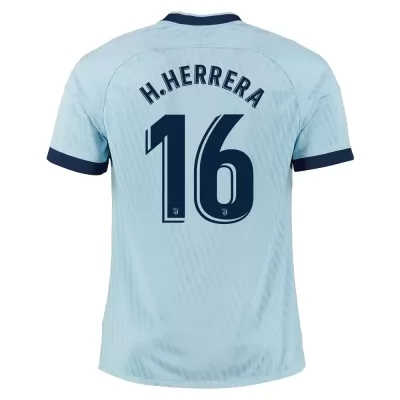 Hombre Hector Herrera 16 3ª Equipación Azul Camiseta 2019/20 La Camisa Chile