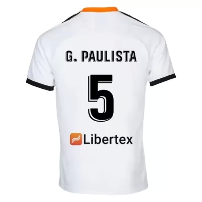 Hombre Gabriel Paulista 5 1ª Equipación Blanco Camiseta 2019/20 La Camisa Chile