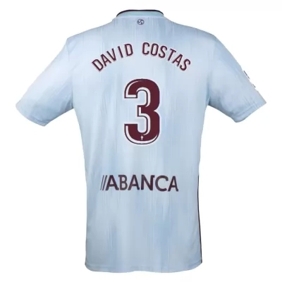 Hombre David Costas 3 1ª Equipación Azul Camiseta 2019/20 La Camisa Chile