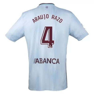 Hombre Nestor Araujo 4 1ª Equipación Azul Camiseta 2019/20 La Camisa Chile