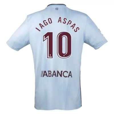 Hombre Iago Aspas 10 1ª Equipación Azul 2019/20 Camisa Chile
