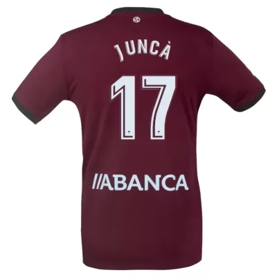 Hombre David Junca 17 2ª Equipación Vino Rojo Camiseta 2019/20 La Camisa Chile
