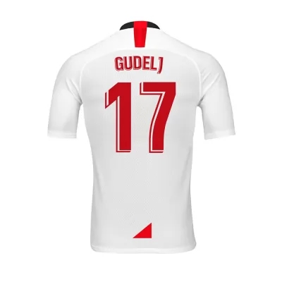 Hombre Nemanja Gudelj 17 1ª Equipación Blanco Camiseta 2019/20 La Camisa Chile