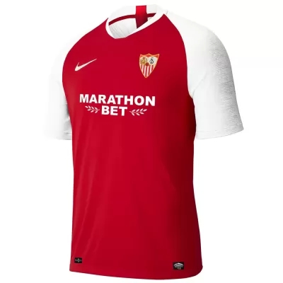 Hombre Jesus Navas 16 2ª Equipación Rojo Camiseta 2019/20 La Camisa Chile
