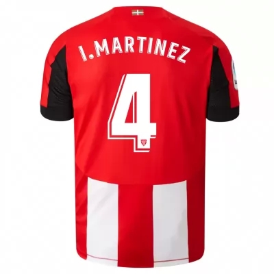 Hombre Inigo Martinez 4 1ª Equipación Rojo Camiseta 2019/20 La Camisa Chile