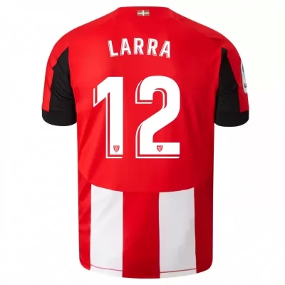 Hombre Gaizka Larrazabal 12 1ª Equipación Rojo Camiseta 2019/20 La Camisa Chile