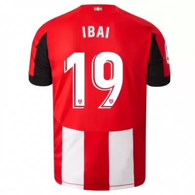 Hombre Ibai Gomez 19 1ª Equipación Rojo Camiseta 2019/20 La Camisa Chile