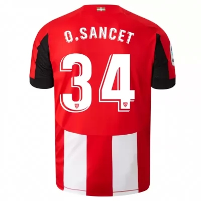 Hombre Oihan Sancet 34 1ª Equipación Rojo Camiseta 2019/20 La Camisa Chile