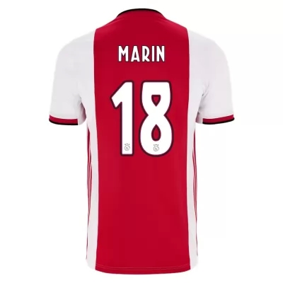 Hombre Razvan Marin 18 1ª Equipación Rojo Blanco Camiseta 2019/20 La Camisa Chile
