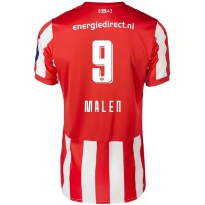 Hombre Donyell Malen 9 1ª Equipación Rojo Camiseta 2019/20 La Camisa Chile