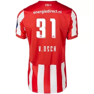 Hombre Yanick van Osch 31 1ª Equipación Rojo Camiseta 2019/20 La Camisa Chile