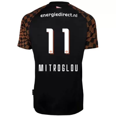 Hombre Konstantinos Mitroglou 11 2ª Equipación Negro Camiseta 2019/20 La Camisa Chile