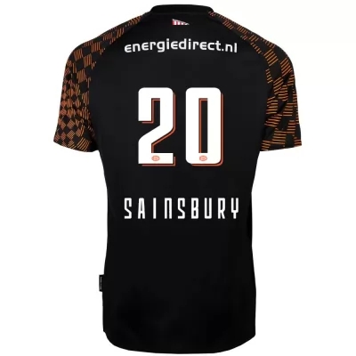 Hombre Trent Sainsbury 20 2ª Equipación Negro Camiseta 2019/20 La Camisa Chile
