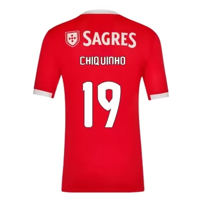 Hombre Chiquinho 19 1ª Equipación Rojo Camiseta 2019/20 La Camisa Chile