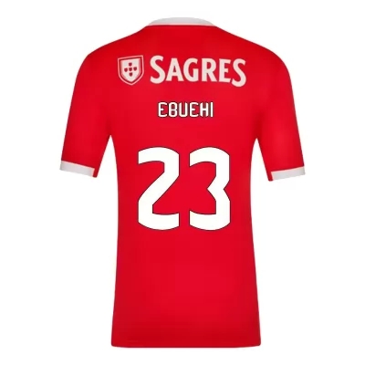 Hombre Tyronne Ebuehi 23 1ª Equipación Rojo Camiseta 2019/20 La Camisa Chile
