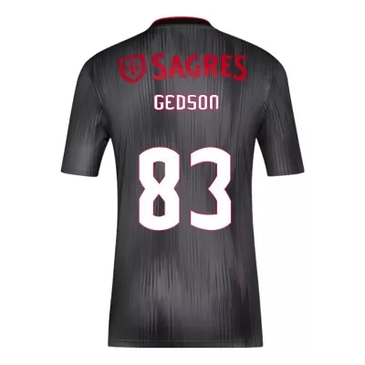 Hombre Gedson Fernandes 83 2ª Equipación Gris Camiseta 2019/20 La Camisa Chile
