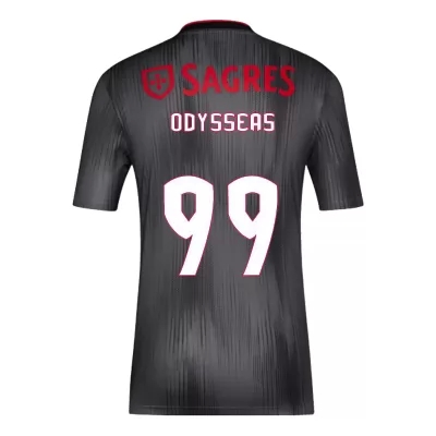 Hombre Odysseas 99 2ª Equipación Gris Camiseta 2019/20 La Camisa Chile