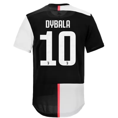 Hombre Paulo Dybala 10 1ª Equipación Blanco Negro Camiseta 2019/20 La Camisa Chile