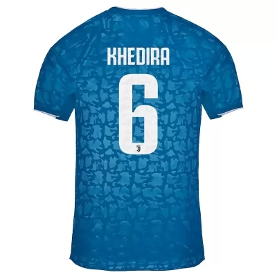 Hombre Sami Khedira 6 3ª Equipación Azul Camiseta 2019/20 La Camisa Chile