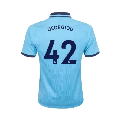 Hombre Anthony Georgiou 42 3ª Equipación Azul Camiseta 2019/20 La Camisa Chile
