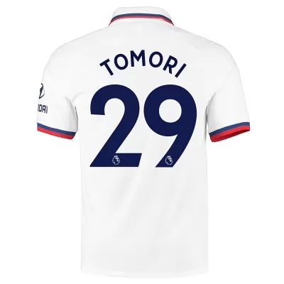 Hombre Fikayo Tomori 29 2ª Equipación Blanco Camiseta 2019/20 La Camisa Chile