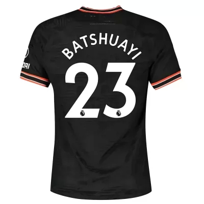 Hombre Michy Batshuayi 23 3ª Equipación Negro Camiseta 2019/20 La Camisa Chile