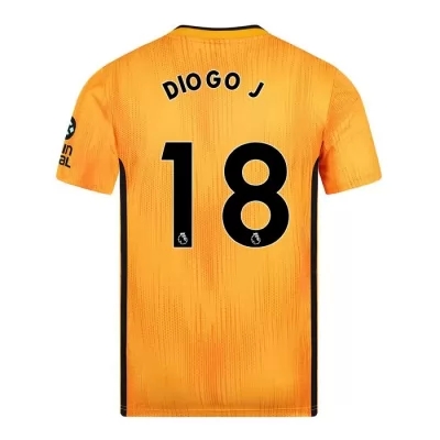 Hombre Diogo Jota 18 1ª Equipación Amarillo Camiseta 2019/20 La Camisa Chile