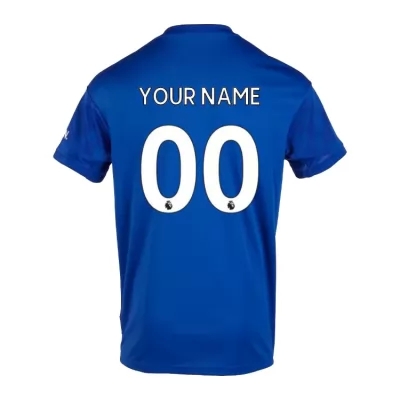 Hombre Tu Nombre 0 1ª Equipación Azul Real Camiseta 2019/20 La Camisa Chile